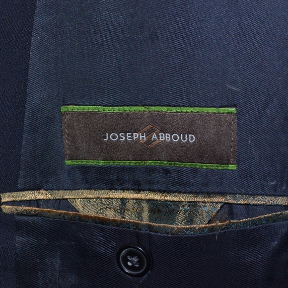 Joseph Abboud 43R Sport Coat Blazer Suit Jacket Na - Picture 7 of 8
